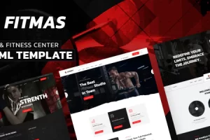 Fitmas – 健身房和健身中心 HTML 模板