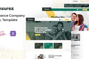 Insurez – 保险公司 HTML 模板