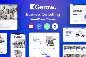 Gerow v1.0 – 商业咨询 WordPress 主题