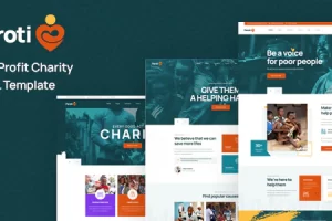 Paroti – 非营利慈善机构 HTML 模板