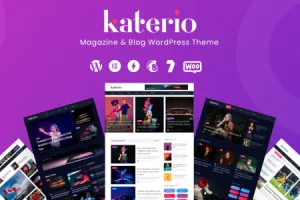 Katerio v1.1 – 杂志和博客 WordPress 主题
