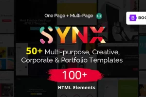 Synx – 一页视差