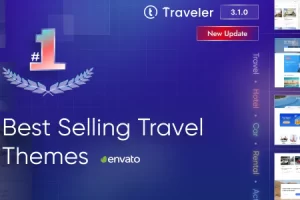 Traveler v3.1.0 – 旅行预订 WordPress 主题
