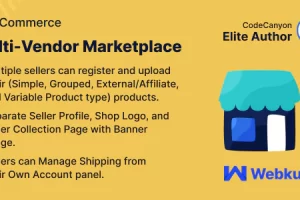 WordPress WooCommerce Multi Vendor Marketplace Plugin v5.3.0