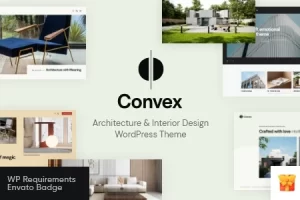 Convex v1.0 – 建筑与室内设计 WordPress 主题