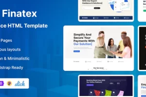 Finatex – 财务咨询 HTML 模板
