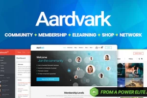 Aardvark v4.47 – 社区、会员、BuddyPress 主题