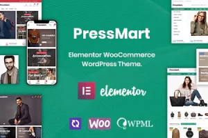 PressMart v1.2.4 – 现代 Elementor WooCommerce WordPress 主题