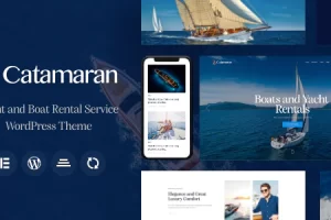 Catamaran v1.5.0 – 游艇俱乐部和船只租赁 WordPress 主题