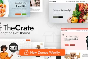 TheCrate v1.5 – WooCommerce 订阅框主题