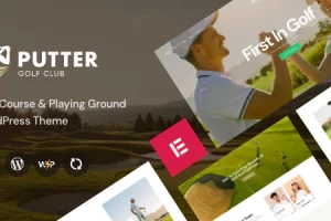 Putter v1.7.0 – 高尔夫球场和游乐场 WordPress 主题