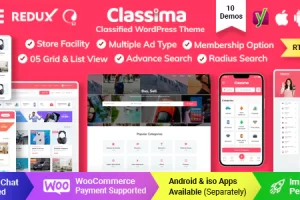 Classima v2.3.1 – 分类广告 WordPress 主题