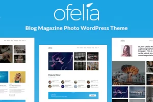 Ofelia v2.0.2 – 旅行个人 WordPress 博客主题