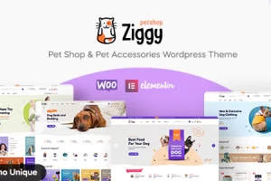 Ziggy v1.0.10 – 宠物店 WordPress 主题