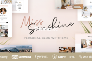 Miss Sunshine v1.1.2 – – 生活方式与美容女性博客