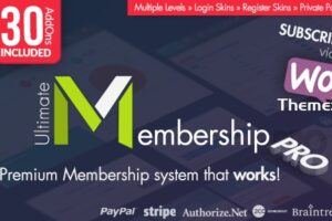 Ultimate Membership Pro WordPress Plugin v12.01