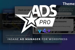 Ads Pro Plugin v4.7.8 – 多用途广告管理器