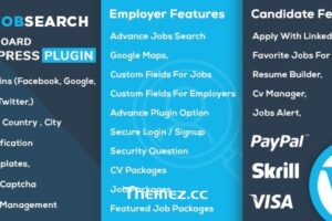 JobSearch v2.2.9 – WP 求职板 WordPress 插件