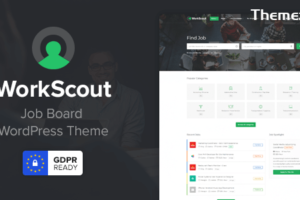 WorkScout v3.0.21 – 求职板 WordPress 主题