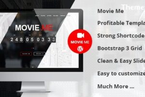 Movie Me v5.7 – 一页响应式 WordPress 主题