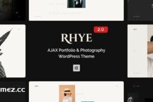 Rhye v3.4.3 – AJAX Portfolio WordPress 主题