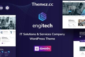 Engitech v1.8 – IT 解决方案和服务 WordPress 主题