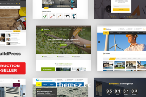 BuildPress v5.6.7 – 多用途建筑和景观