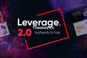 Leverage v2.2.5 – 创意机构和作品集 WordPress 主题