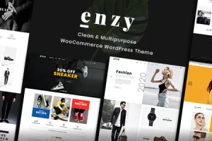 Enzy v1.3.1 – 多用途 WooCommerce WordPress 主题