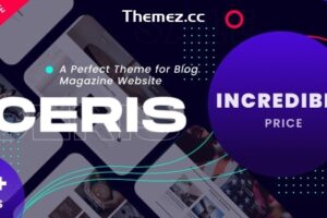Ceris v4.2 – 杂志和博客 WordPress 主题