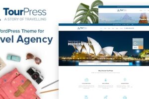 TourPress v1.2.2 – 旅行预订 WordPress 主题