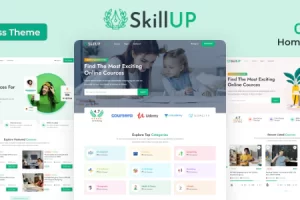 SkillUp v1.0.19 – 在线教育 WordPress 主题