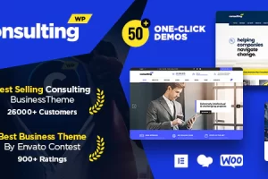 Consulting v6.5.12 – 商业、金融 WordPress 主题