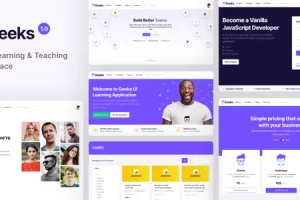 Geeks v1.2.17 – 在线学习市场 WordPress 主题