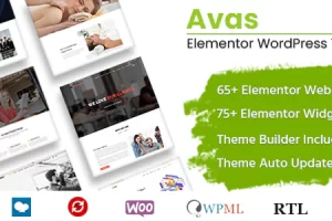 Avas v6.4.4 – 多用途 WordPress 主题