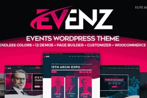 Evenz v1.6.0 – 会议和活动 WordPress 主题