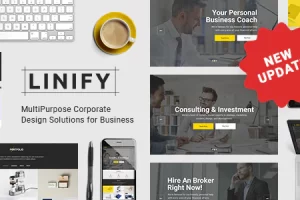 Linify v1.8 – 多用途企业 WordPress 主题