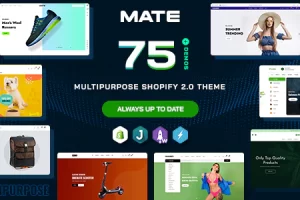 Mate – 多功能 Shopify 2.0 主题