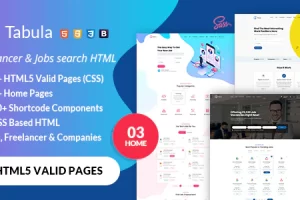 Tabula – 自由职业者和工作 HTML 模板