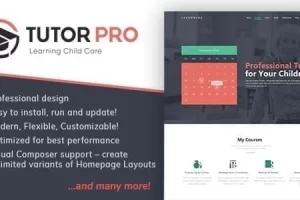 Tutor Pro v1.1.2 – 教育 WordPress