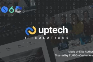 UpTech – IT 解决方案和服务网站模板