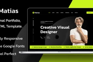 Matias – 个人作品集 HTML 模板
