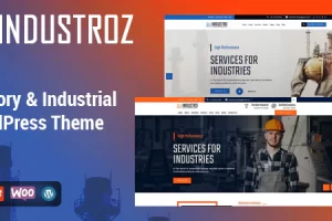 Industroz v5.0 – 工厂和工业 WordPress 主题