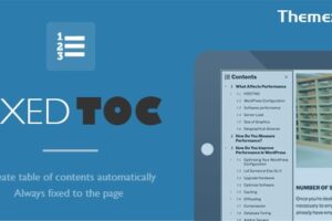 Fixed TOC v3.1.28 – WordPress 插件的目录