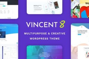 Vincent Even v1.24 – 响应式多用途 WordPress 主题