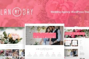 Plan My Day v1.1.12 – 婚礼/活动策划机构 WordPress 主题