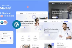 Mivaan v1.0 – 健康与医疗 WordPress 主题