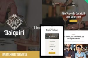 Daiquiri v1.2.0 – 调酒师服务和餐饮主题