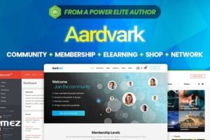 Aardvark v4.48 – 社区、会员、BuddyPress 主题