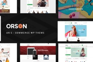 Orson v3.4 – 创新的电子商务 WordPress 主题